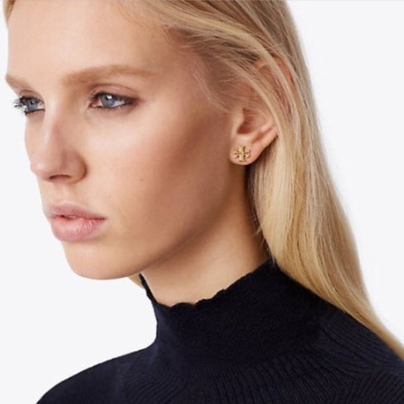 tory burch kira pave earrings